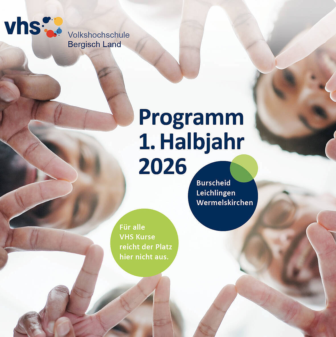 Öffnet die Seite 'Semesterstart im Januar 2026!'